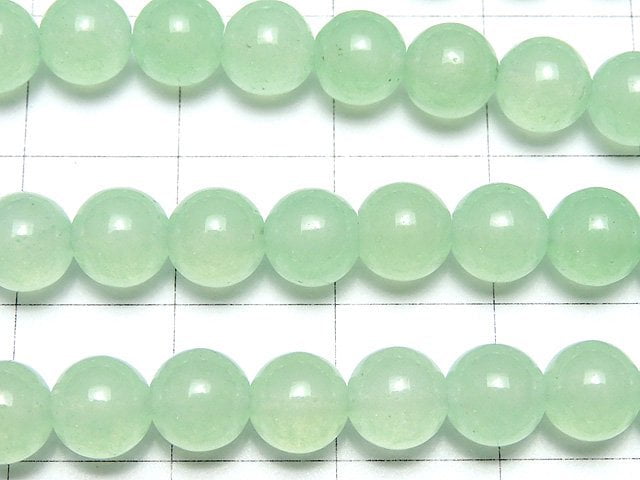 1strand $3.79! Pastel Green Jade Round 6mm 1strand beads (aprx.15inch / 37cm)