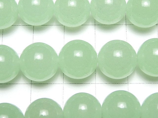 1strand $6.79! Pastel Green Jade Round 12mm 1strand beads (aprx.15inch / 36cm)