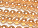 Champagne Quartz Gemstone Beads
