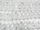 [Video] High Quality! Crystal AAA Faceted Button Rondelle 10 x 10 x 5 mm 1/4 or 1strand beads (aprx.15 inch / 38 cm)