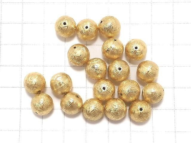[Video] Meteorite (Muonionalusta) Round 10mm Yellow Gold 1pc