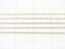[K10 Yellow Gold] Long Cable Chain [40cm][45cm] Necklace 1pc