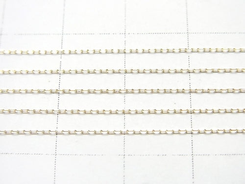 [Video][K10 Yellow Gold] Cable Chain NO.3 0.8mm [40cm][45cm] Necklace 1pc