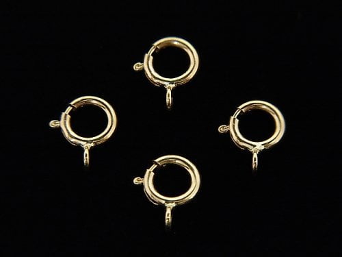 [K10 Yellow Gold]Spring Ring 5.5mm 1pc