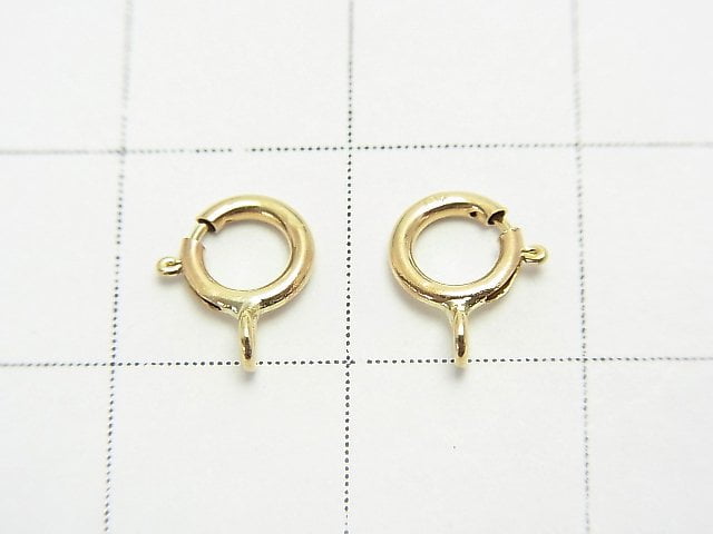 [K10 Yellow Gold] Spring Ring 5.5mm 1pc