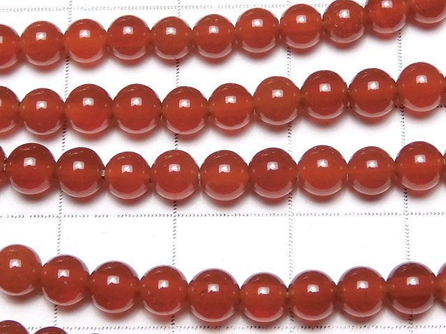 Red Agate AAA Round 4mm 1strand beads (aprx.15inch / 37cm)