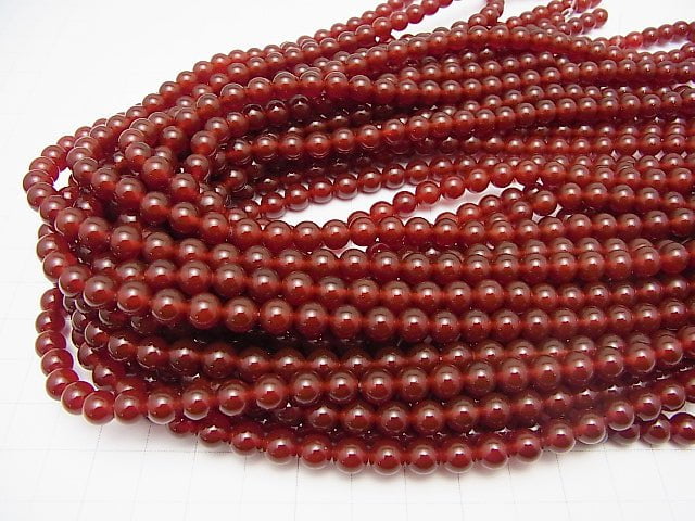 1strand $5.79! Red Agate AAA Round 6mm 1strand beads (aprx.15inch / 36cm)