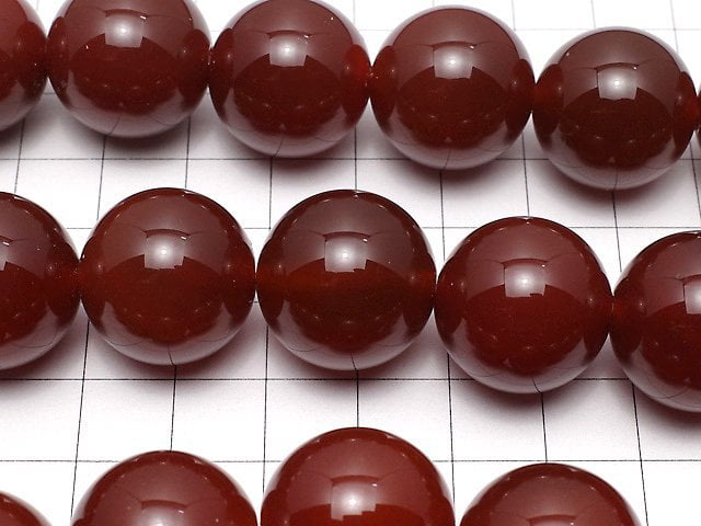 Red Agate AAA Round 20mm 1/4 or 1strand beads (aprx.15inch/36cm)