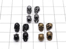 Metal parts Rondelle 6x5x6mm Skull 5pcs
