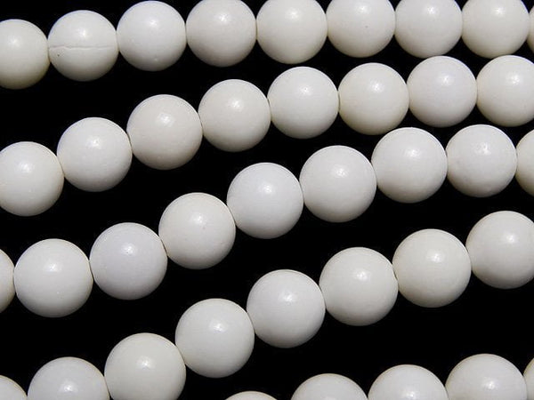 White Onyx AAA Round 6mm 1strand beads (aprx.15inch/38cm)