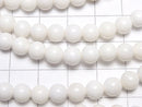 White Onyx AAA Round 6mm 1strand beads (aprx.15inch/38cm)
