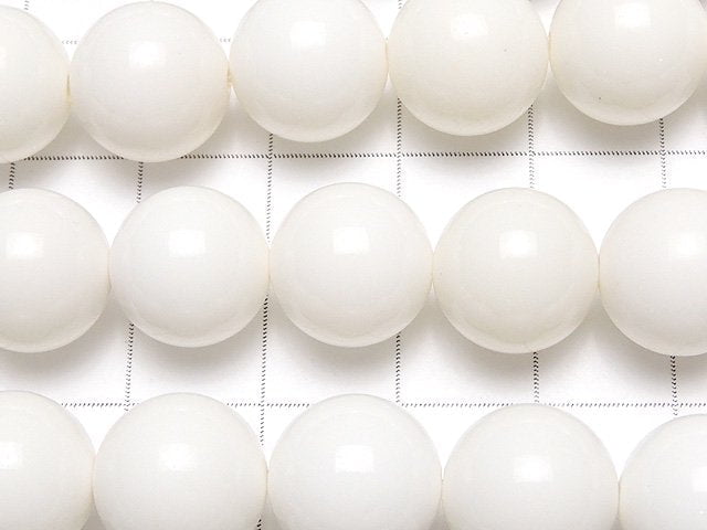 White Onyx AAA Round 12mm 1/4 or 1strand beads (aprx.15inch/36cm)