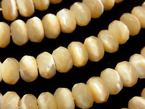 Mother of Pearl (Shell Beads), Roundel Pearl & Shell Beads