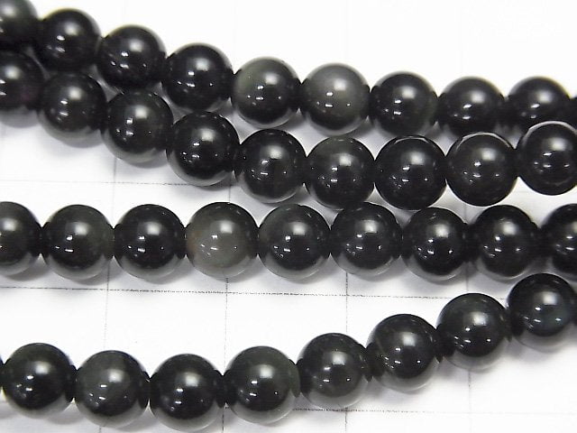 1strand $4.79! Rainbow Obsidian AAA Round 6mm 1strand beads (aprx.15inch / 38cm)