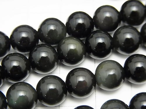 1strand $5.79! Rainbow Obsidian AAA Round 8mm 1strand beads (aprx.15inch / 37cm)