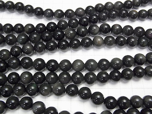 1strand $6.79! Rainbow Obsidian AAA Round 10mm 1strand beads (aprx.15inch / 36cm)