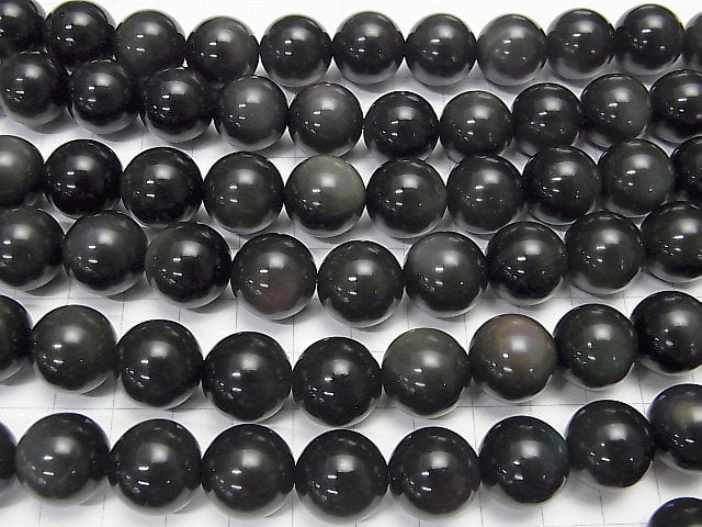 Rainbow Obsidian AAA Round 14mm 1strand beads (aprx.15inch / 36cm)