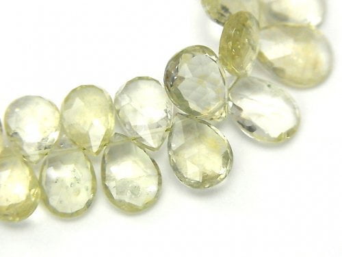 Faceted Briolette, One of a kind, ost, Other Stones, Pear Shape One of a kind