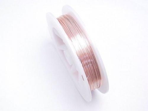 [Video] Artistic Wire Rose Gold (Pink Gold) Large Roll for Commercial Use 1 roll