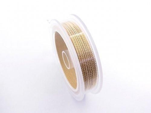 Artistic Wire Twist Tarnished Resist Brass 1 Roll