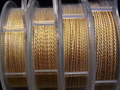 Artistic Wire Twist Tarnished Resist Brass 1 Roll