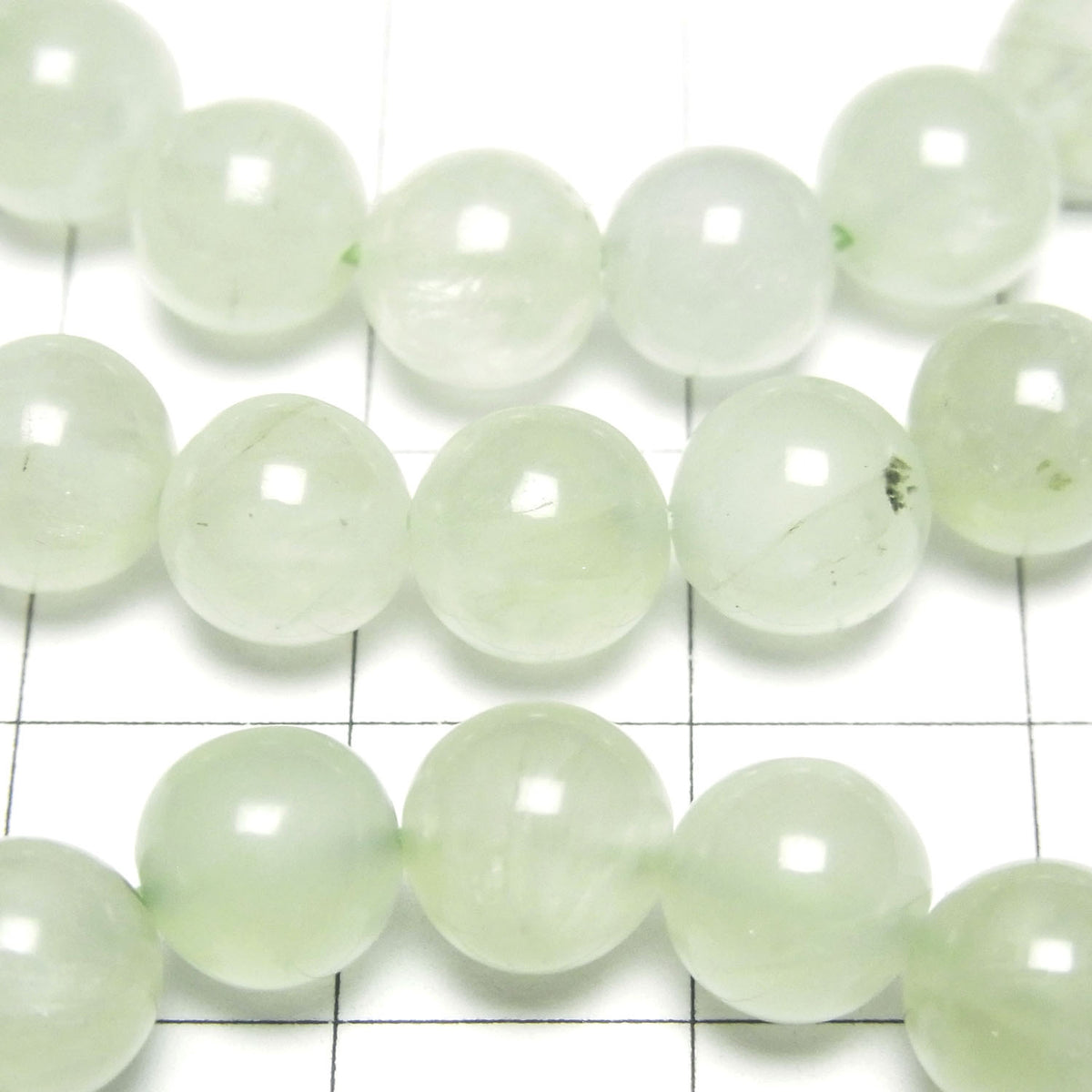 Prehnite AA++ Round 8mm Bracelet