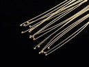 [K14 Yellow Gold]Ball Head Pin [0.28x19mm][0.28x25.4mm]5pcs