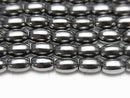 [Video] Magnetic!  1strand $3.79! Hematite  Rice 6x4mm x4mm  1strand beads (aprx.15inch/38cm)