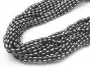 [Video] Magnetic!  1strand $3.79! Hematite  Rice 6x4mm x4mm  1strand beads (aprx.15inch/38cm)