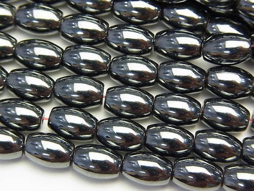 Hematite, Rice Gemstone Beads