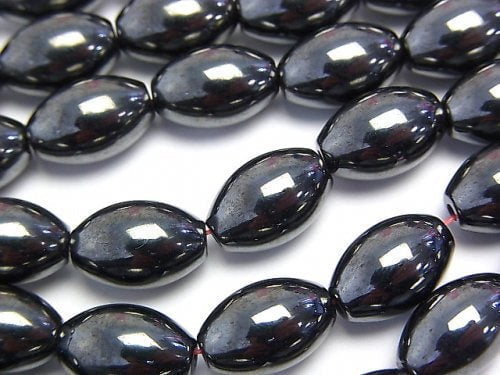 Hematite, Rice Gemstone Beads