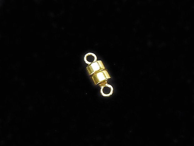 14KGF Magnetic Clasp 4x5mm 1pair (2 pieces)