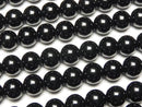 [Video] Black Tourmaline AAA Round 6mm half or 1strand beads (approx. 15 inches/37 cm)
