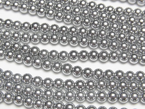 Hematite, Round Gemstone Beads