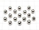 Copper  Round [3mm][4mm][5mm][6mm][8mm] Rhodium Plated  50pcs -