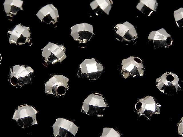 Copper Round Cut[2mm][3mm][4mm][5mm][6mm][8mm] Rhodium Plated 50pcs