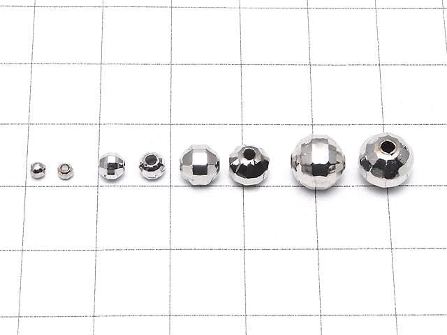 Copper Round Cut[2mm][3mm][4mm][5mm][6mm][8mm] Rhodium Plated 50pcs