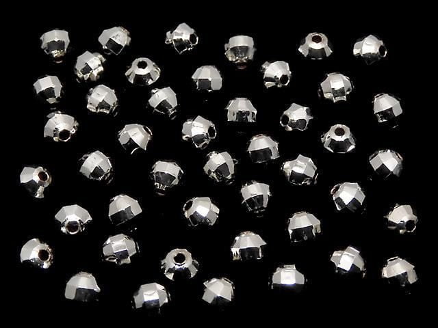 Copper Round Cut[2mm][3mm][4mm][5mm][6mm][8mm] Rhodium Plated 50pcs