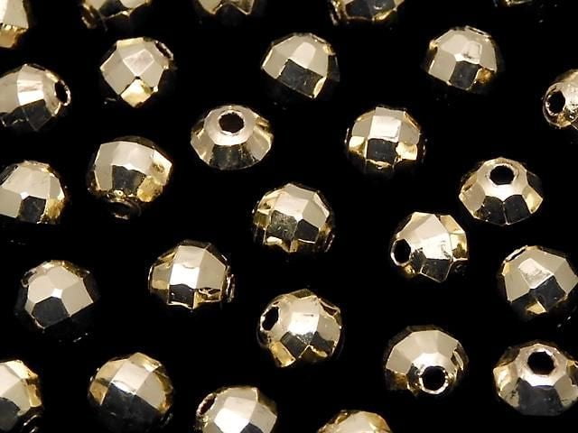 Copper Round Cut [2mm][3mm][4mm][5mm][6mm][8mm] 18KGP 50pcs