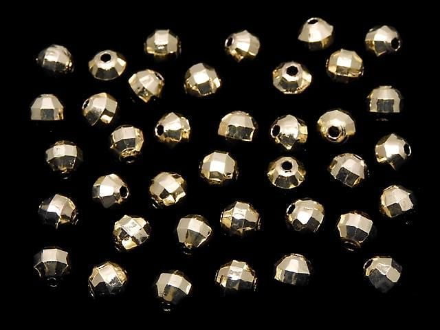 Copper Round Cut [2mm][3mm][4mm][5mm][6mm][8mm] 18KGP 50pcs