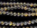 [Video]Gold! Saku (Sanskrit Characters) Carved! Crystal AAA- Round 8mm,10mm,12mm,14mm,16mm half or 1strand beads (aprx.14inch/35cm)