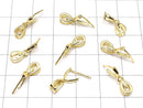 Metal parts pendant Bail Gold color (with CZ) NO.2 2pcs