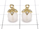 Metal Parts Screw Eye gold color (with CZ) 2pcs $2.79!