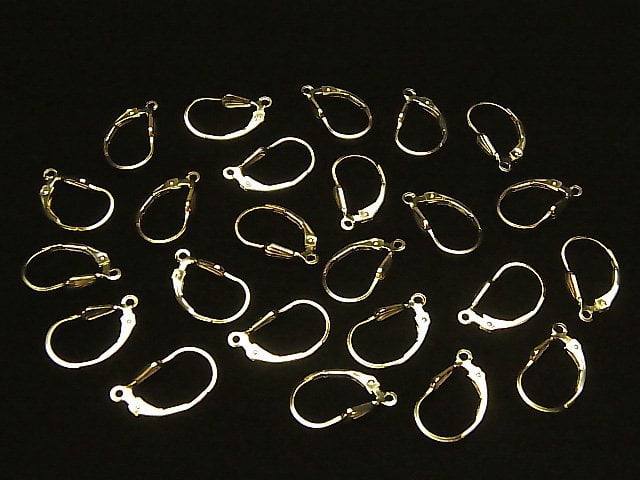 14KGF Pierced Earrings French Hook (Lever Back) Shell 1pair