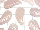 [Video] Rose Quartz AA+ Angel Wing  24x12mm 3pcs