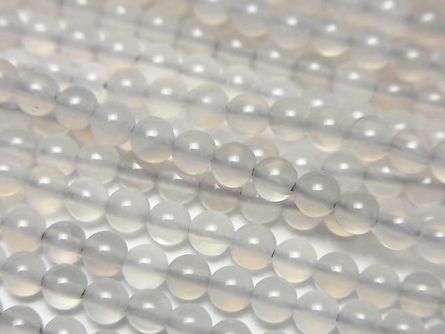 Gray Onyx AAA Round 3mm 1strand beads (aprx.15inch/38cm)