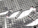 Magnetic!  1strand $2.79! Hematite  Cube 4x4mm x4mm  1strand beads (aprx.15inch/38cm)