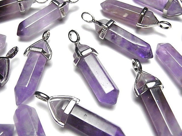 Accessories, Amethyst, Pendant, Point Gemstone Beads