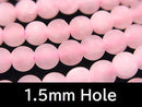 Rose Quartz, Round Gemstone Beads