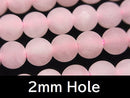 Rose Quartz, Round Gemstone Beads